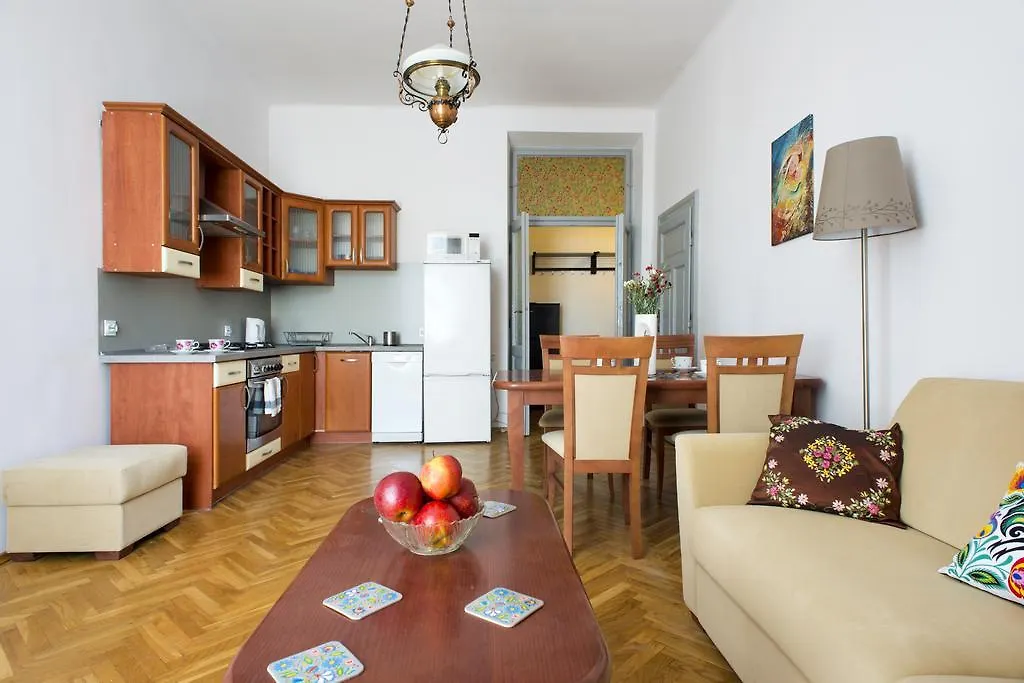 Folk Apartment On Kazimierz Krakow Meiselsa Str With City View 0*,  Poland