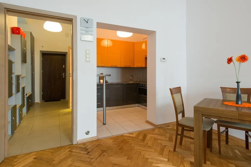 Folk Apartment On Kazimierz Krakow Meiselsa Str With City View