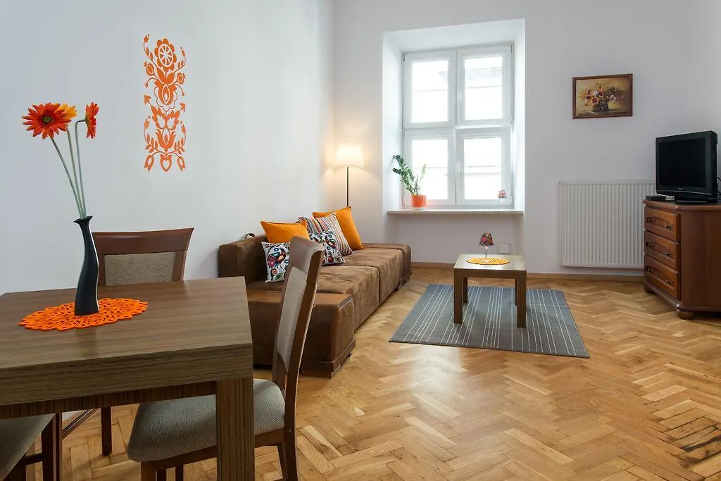 Folk Apartment On Kazimierz Krakow Meiselsa Str With City View
