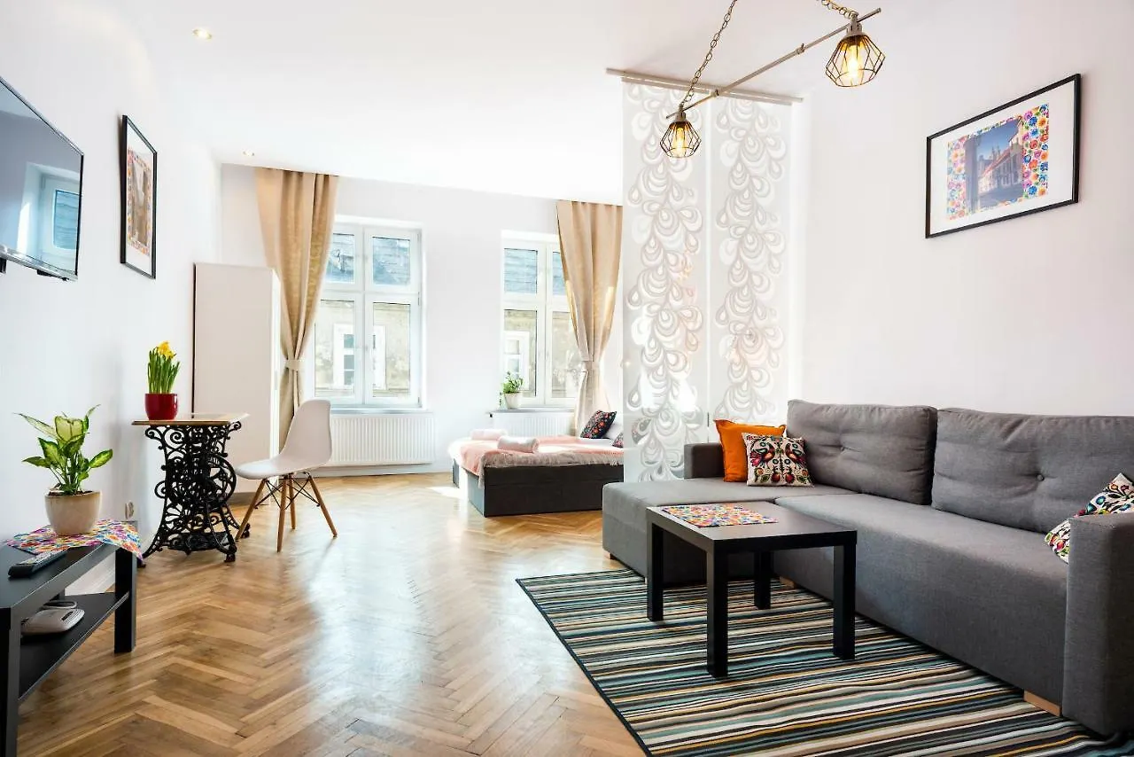 Folk Apartment On Kazimierz Krakow Meiselsa Str With City View 0*,  Poland