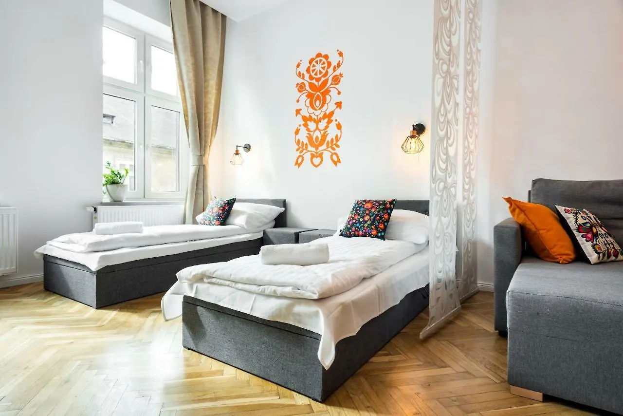 Folk Apartment On Kazimierz Krakow Meiselsa Str With City View Poland